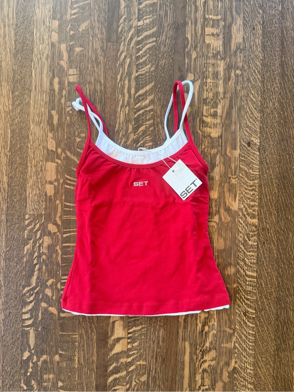 SET Active Stretch Cami in Roma- size xs